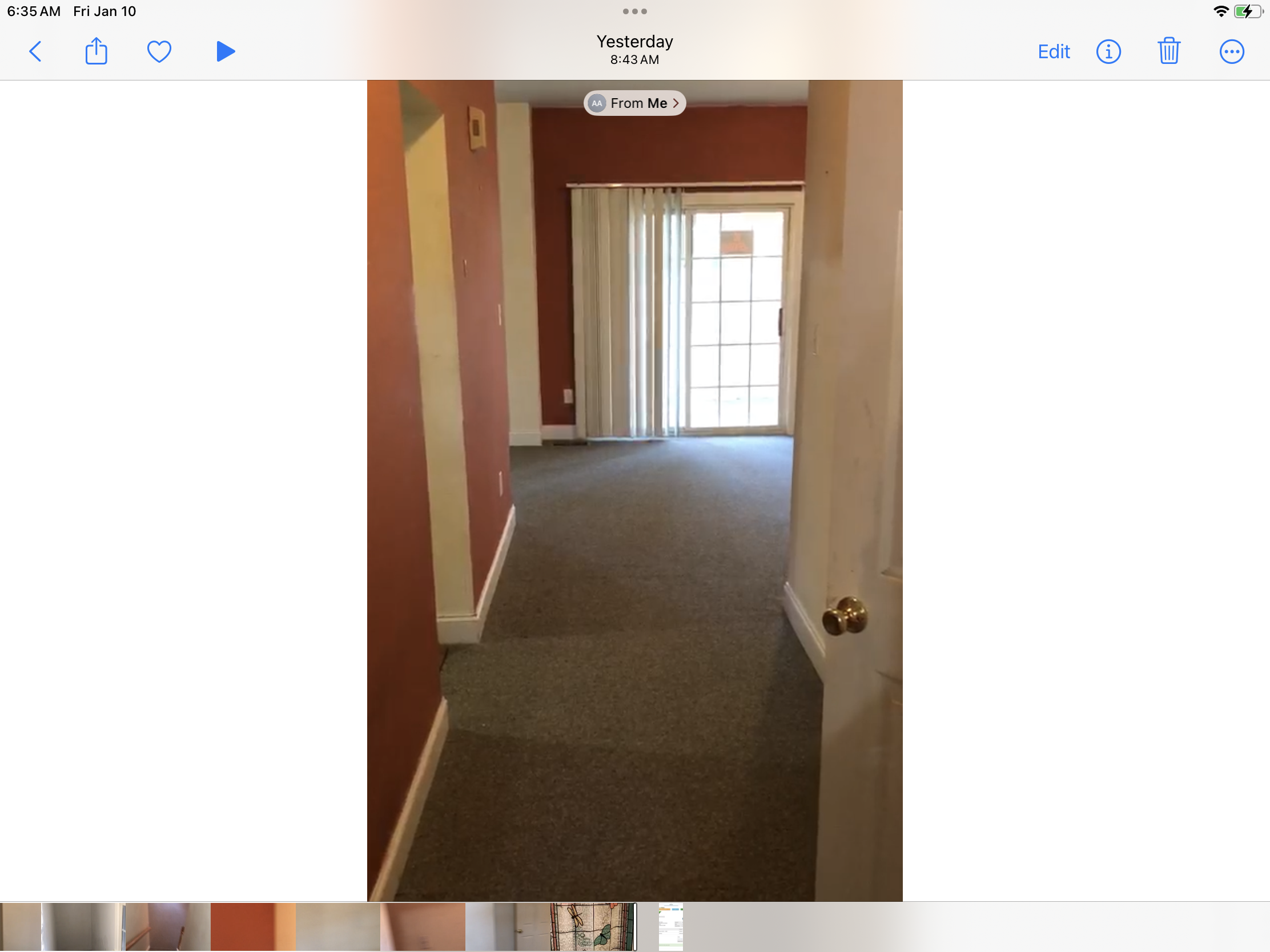 1/9/25 picture of 12BP den