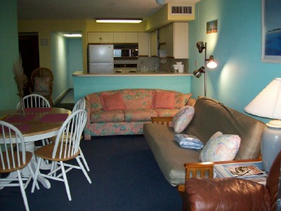 Direct Oceanfront Condo #1208 den